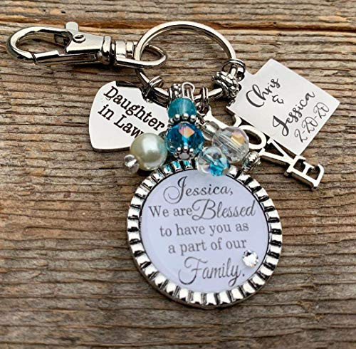 Future daughter in law gift  wedding bouquet charm  Bridal bouquet charm  wedding gift bride  bridal shower gift  bride to be  engagement