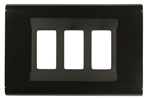 Feb 2583 N Click 3 Modules Plate  Black