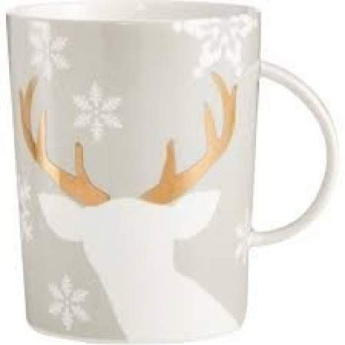 Martha Stewart Collection Stag Mug, Set of 4