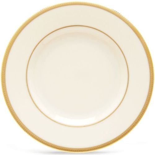 Lenox Tuxedo Gold Banded Ivory China Butter Plate