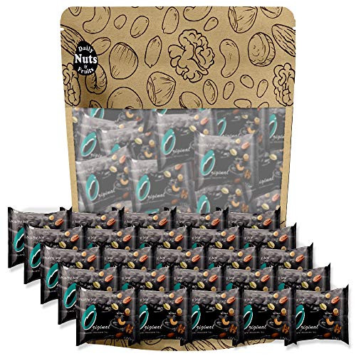 Daily Nuts Healthy Mix Multipacks UNSALTED  No Additives  Dry Roasted  Premium Nuts  NON -GMO -A. Original Mix  50 Pack-