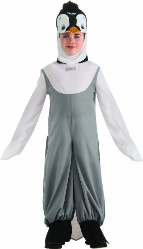 Happy Feet Child_s Penguin Costume - One Color - Medium