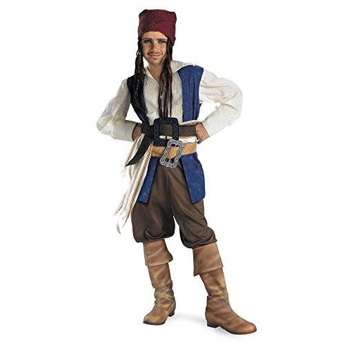 Captain Jack Sparrow Classic Child Costume - Medium
