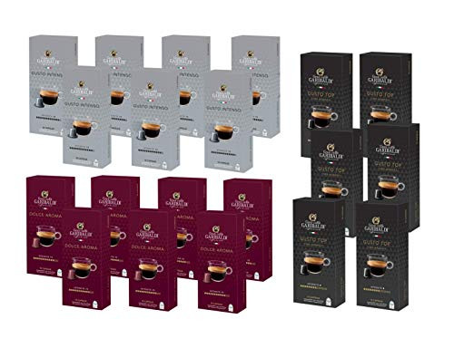 Gran Caffè Garibaldi Nespresso* compatible capsules -Variety Pack  200 Count-