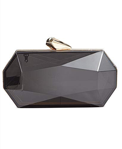 INC International Concepts I.N.C. Nichole Lucite Clutch