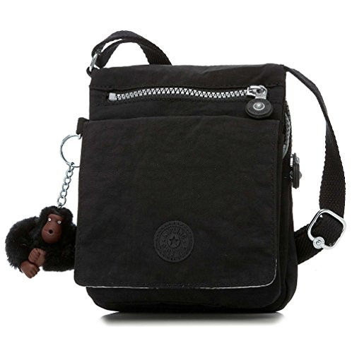 Kipling Eldorado Small Crossbody Bag -BLACK-