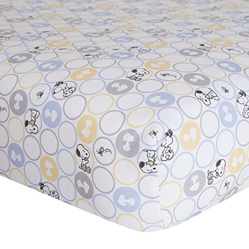 Lambs & Ivy My Little Snoopy Crib Sheet Lambs & Ivy My Little Snoopy Crib Sheet