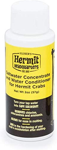 Flukers Saltwater Concentrate Water Conditioner for Hermit Crabs  2-Ounc?-limited editi?n-