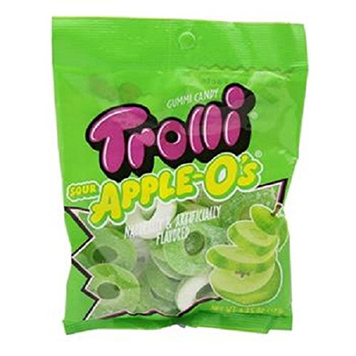 Product Of Trolli Peg Bag Apple-O S Count 12 -4.25 oz- - Sugar Candy Grab Varieties and Flavors Product Of Trolli Peg Bag Apple-O S Count 12 -4.25 oz- - Sugar Candy Grab Varieties and Flavors