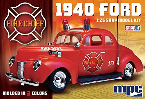 MPC MPC815/12 1/25 1940 Ford Fire Chief Super SNAP