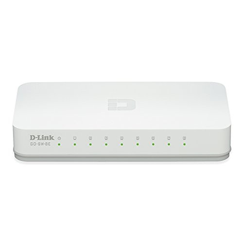 D-Link 8-Port Fast Ethernet Desktop Switch -GO-SW-8E-