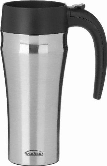 Trudeau Maison Journey Travel Mug, 16 oz, Stainless Steel