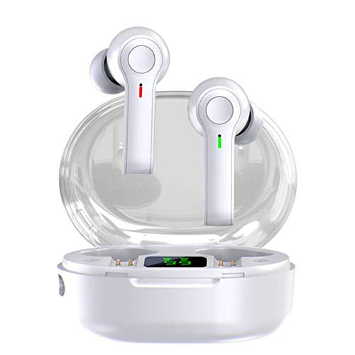 N-C Wireless Earbuds TWS 5.1 Bluetooth Earphones Wireless Earphones LED Display Waterproof 40 Hours HiFi Advanced Sound Noise