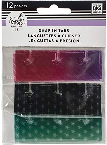 me  and  my BIG ideas Happy Planner S TABS HLTHY  us one size  Healthy Hero