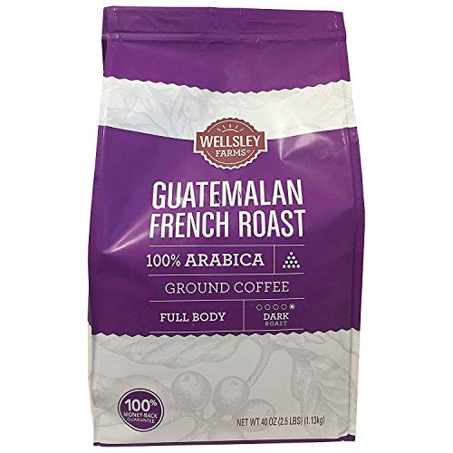Wellsley Farms Guatemalan French Roast Ground Coffee 40 oz. Wellsley Farms Guatemalan French Roast Ground Coffee 40 oz.
