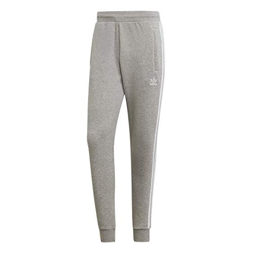 adidas Originals Men_s 3-Stripes Pant  Medium Grey Heather  Small