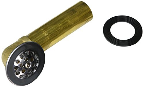 LASCO 03-5013 Bathtub Shoe With Strainer 1 1/2 Inch Chrome Plated