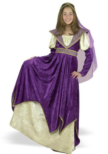 Charades Costumes 19500 Maiden of Verona Child Costume Size Medium- Girls 8-10 by Charades