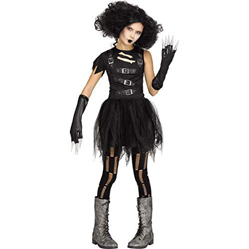 Gothic Cut-Up Girl Child Costume Medium size 8-10