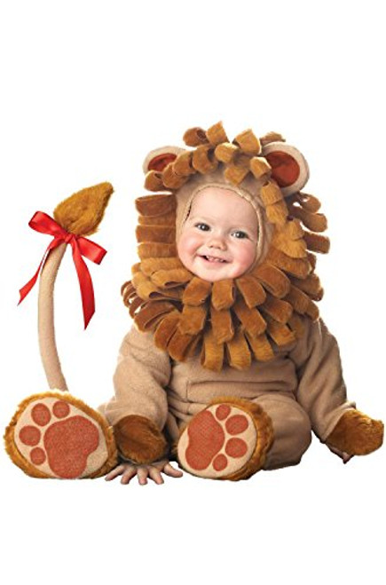 InCharacter Lil_ Lion Infant Costume  Medium -12-18- Brown