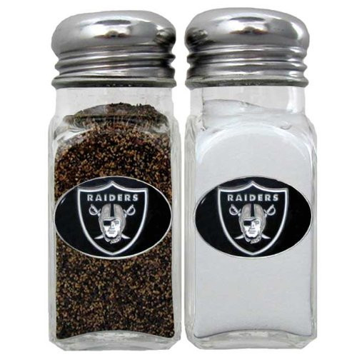 NFL Oakland Raiders Salt & Pepper Shakers