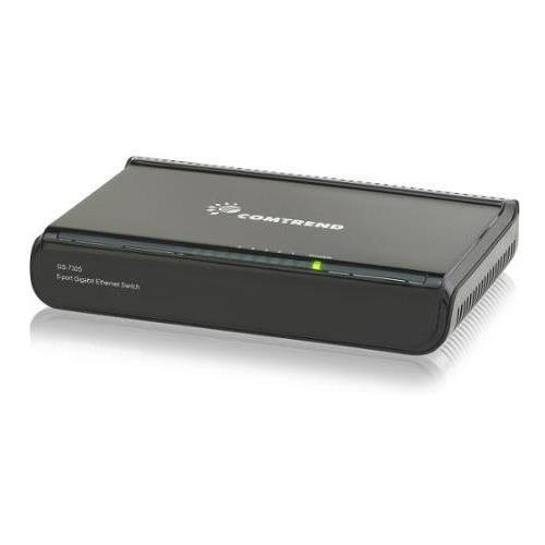 Comtrend GS-7308 8 Port Gigabit Ethernet Switch - 8 Ports - 8 x RJ-45-10 100 1000Base-T - Desktop -ComtrendGS-7308-