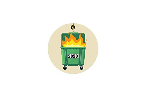 2020 Dumpster Fire Christmas Ornament -10 Pack- 2020 Dumpster Fire Christmas Ornament -10 Pack-