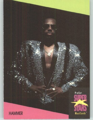 1991 Pro Set Superstars MusicCards U.K. Edition   52 Hammer _Collectible Pop Music   Rock Star Trading Card_