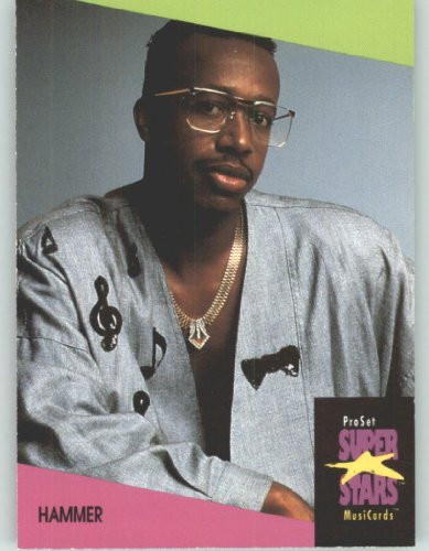 1991 Pro Set Superstars MusicCards U.K. Edition   53 Hammer _Collectible Pop Music   Rock Star Trading Card_