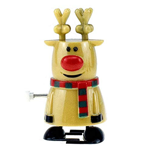 S5E5X Christmas Wind Up Toys_ Funny Clockwork Cute Santa Snowman Elk Penguin Toy Decorate for Christmas Party Favors Goody Bag Filler _H_ S5E5X Christmas Wind Up Toys_ Funny Clockwork Cute Santa Snowman Elk Penguin Toy Decorate for Christmas Party Favors Goody Bag Filler _H_