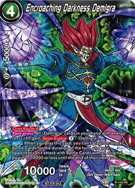 Dragon Ball Super TCG _ Encroaching Darkness Demigra _ P_116 _ PR _ Promos Dragon Ball Super TCG _ Encroaching Darkness Demigra _ P_116 _ PR _ Promos