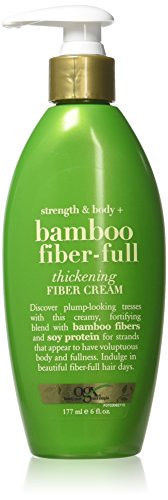 Ogx Bamboo Fiber-Full Thickening Fiber Cream 6 Ounce (177ml) (2 Pack)