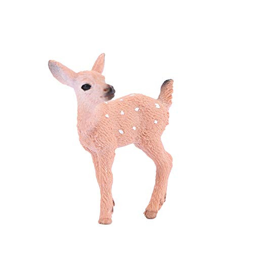XIAOSI Statue Alpaca Polar Bear Elephant Ornament Model Figurine Miniature Baby Animal_B_