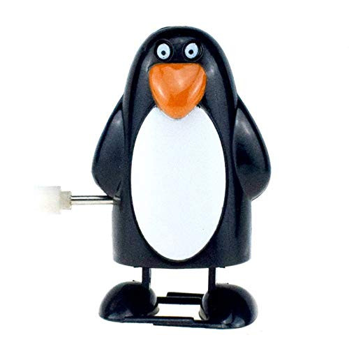 BARMI Christmas Decoration_Walking Santa Claus Elk Penguin Snowman Clockwork Toy Home Decor_ Make Your Christmas Have a Good Memories C