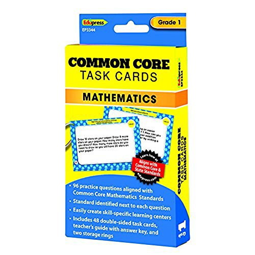 Edupress Common Core Task Cards_ Math_ Grade K _EP63343_