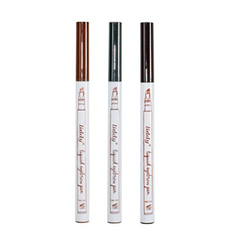 YJYdada Four eyebrow pencil micro_carved waterproof liquid eyebrow pencil _C_