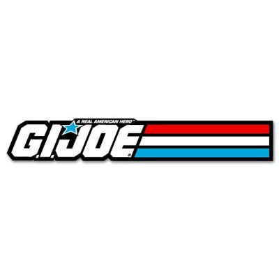 G.I. Joe Real American Hero Vynil Car Sticker Decal _ Select Size