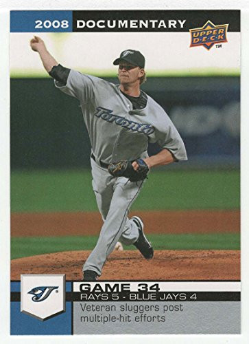 A.J. Burnett _Baseball Card_ 2008 Upper Deck Documentary   1184 NM M