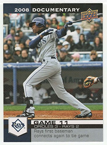 B.J. Upton _Baseball Card_ 2008 Upper Deck Documentary   561 NM M