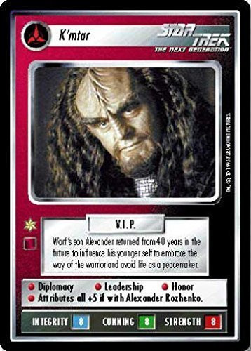 STAR TREK CCG 1E AU ALTERNATE UNIVERSE K'MTAR 102R