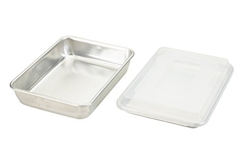 Nordic Ware Natural Aluminum Commercial 3-Piece Baker's Set, Quarter Sheet and Cake Pan