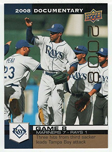 B.J. Upton _Baseball Card_ 2008 Upper Deck Documentary Gold   268 NM MT