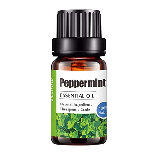 10ml Essential Oil_ FHEAVEN 100 Percent  Pure Natural Aromatherapy Essential Oil Lavender_ Peppermint_ Tea Tree_ Orange_ Frankincense Aroma Unilateral for Diffuser_ Aromatherapy Use _J_