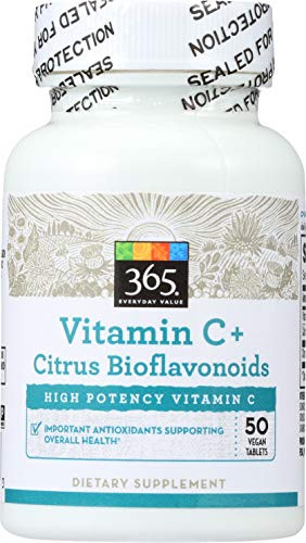 365 Everyday Value_ Vitamin C  Plus  Citrus Bioflavonoids_ 50 ct