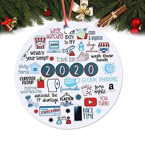 2020 Christmas Pendants Year of Quarantine Keepsake Christmas Tree Hanging Ornament_ Survived Family Ornament Christmas Tree Ornaments_ Party Christmas Tree Pendant Creative Gift for Family _K_ 2020 Christmas Pendants Year of Quarantine Keepsake Christmas Tree Hanging Ornament_ Survived Family Ornament Christmas Tree Ornaments_ Party Christmas Tree Pendant Creative Gift for Family _K_