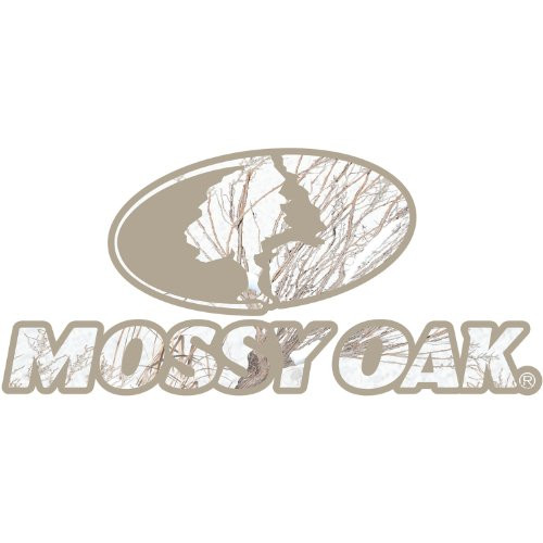 Mossy Oak Graphics 13006-WB-L Winter Oak Brush 9" x 20" Camo Mossy Oak Logo Decal