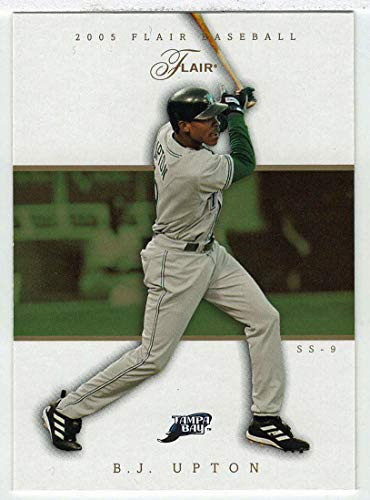 B.J. Upton _Baseball Card_ 2005 Flair   15 NM MT