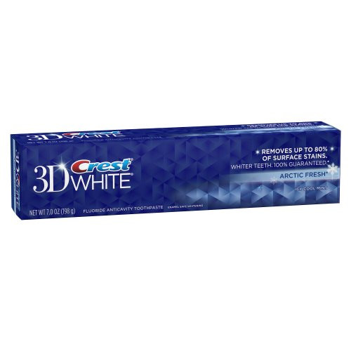 Crest 3d White Arctic Fresh Icy Cool Mint Flavor Whitening Toothpaste 7 Oz