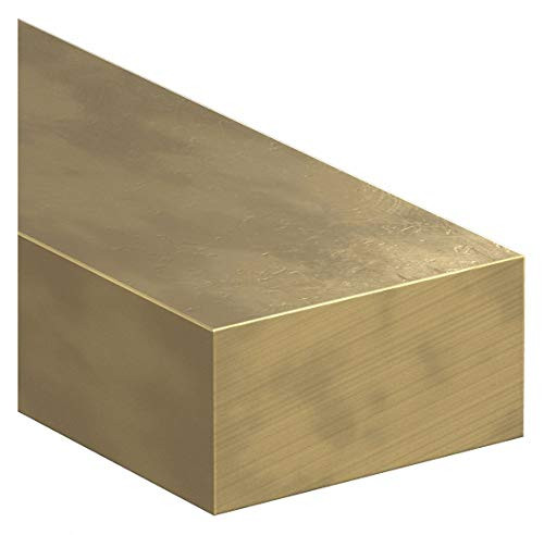 K and amp S Strips 0.016 X 1 inch  X 12 inch  Brass Carded