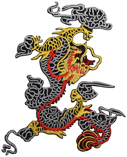 C and D Visionary Application Black Dragon Patch